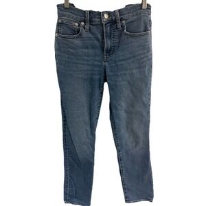 MADEWELL WOMENS JEANS‎ SIZE 23 THE MID RISE PERFECT VINTAGE JEAN MEDIUM WASH